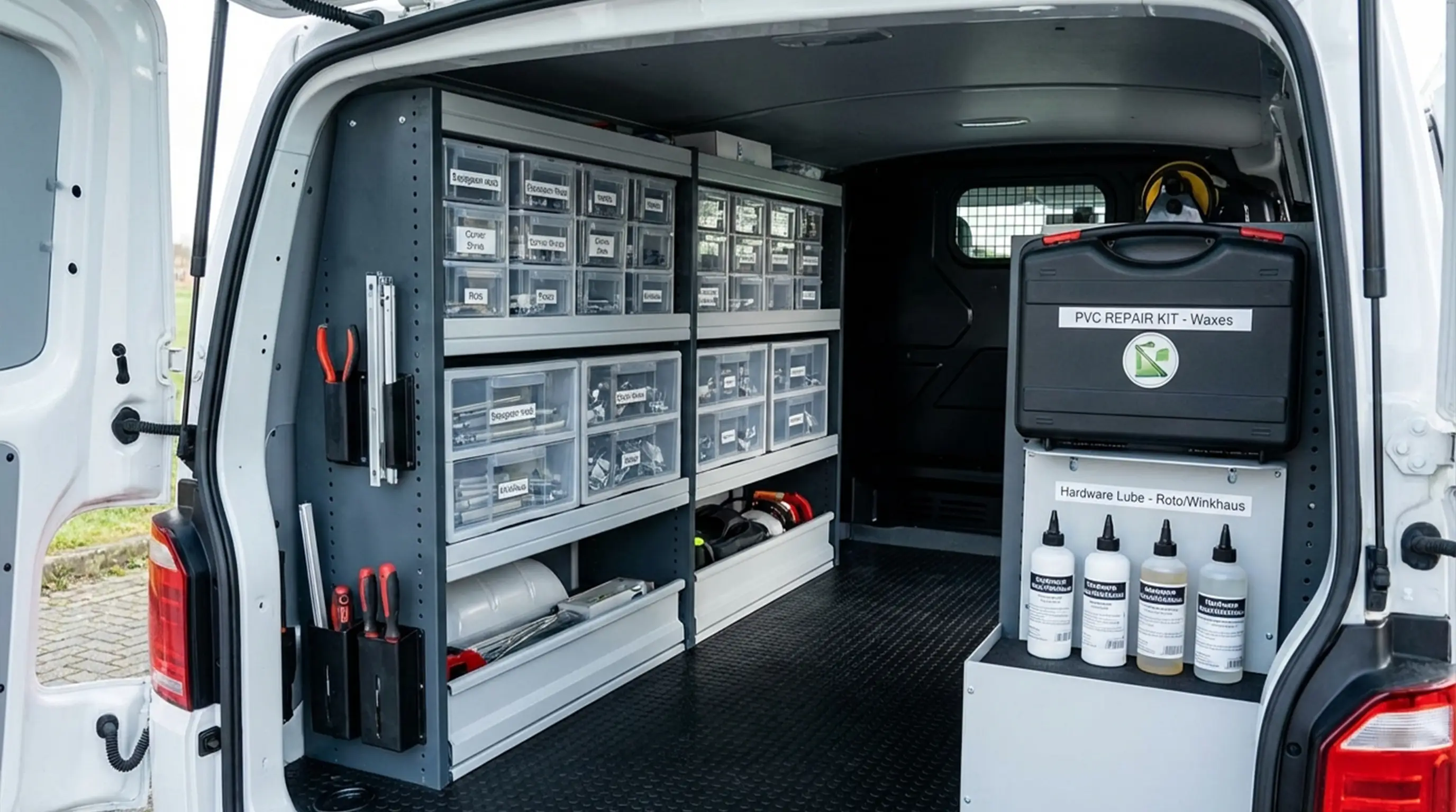 W pełni wyposażone auto serwisowe PROFOKNO