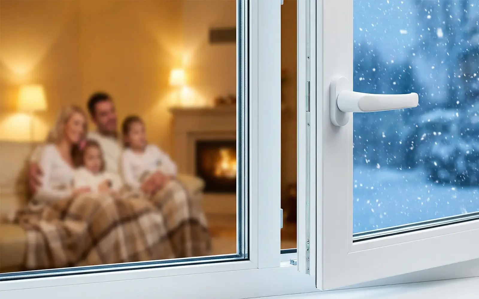 dom po serwisie i regulacji okien przez firmę PROFOKNO