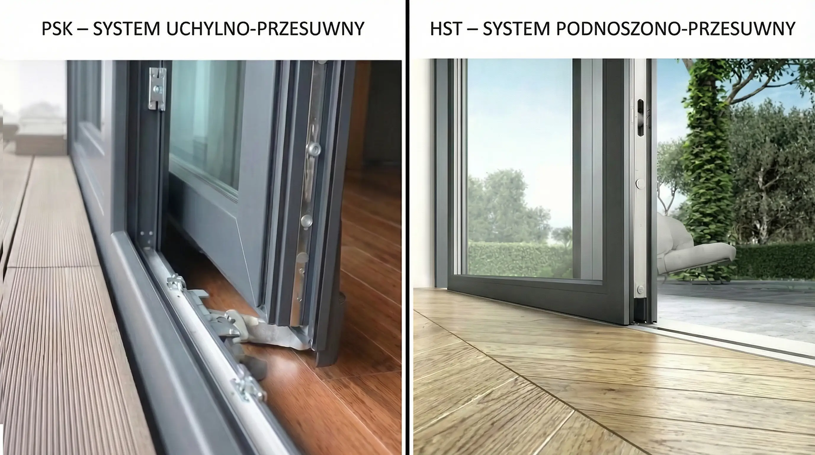 Serwis i uszczelnianie ciężkich drzwi tarasowych PSK i HST