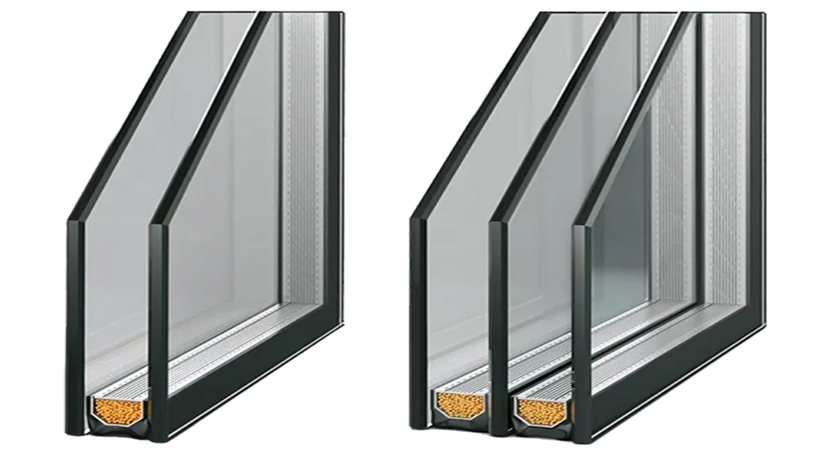 Porównanie pakietów szybowych – nowoczesna szyba 3-szybowa z argonem zapewniająca wysoką izolację termiczną Ug=0.5